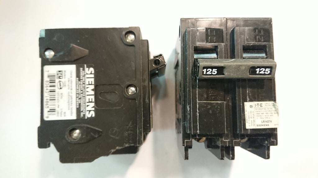 2P 125A 240V Circuit Breaker Siemens (EQP 2125) — Metro Systems