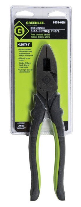 PLIERS,SIDE CUTTING 9" MOLDED - 0151-09M