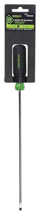 SCREWDRIVER,FLAT-CAB 3/16X10" - 0153-24C