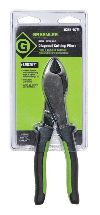 PLIERS,DIAGONAL 7" MOLDED - 0251-07M