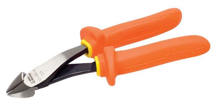 PLIERS,DIAG,ANGL 8",INSUL,MOLD - 0251-08A-INS