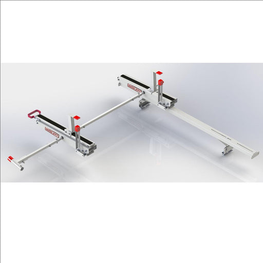 EZGLIDE2 Extended Drop-Down for Mid-Roof/High-Roof Van Short Ladder Dual Drop-down kit w/Cross Member - 145063
