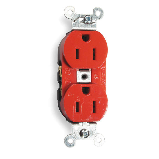 15A Red Receptacle Double - Miscellaneous