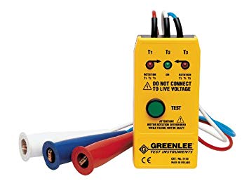 MOTOR ROTATION INDICATOR METER RENTAL - (GREENLEE 5123) — Metro Systems