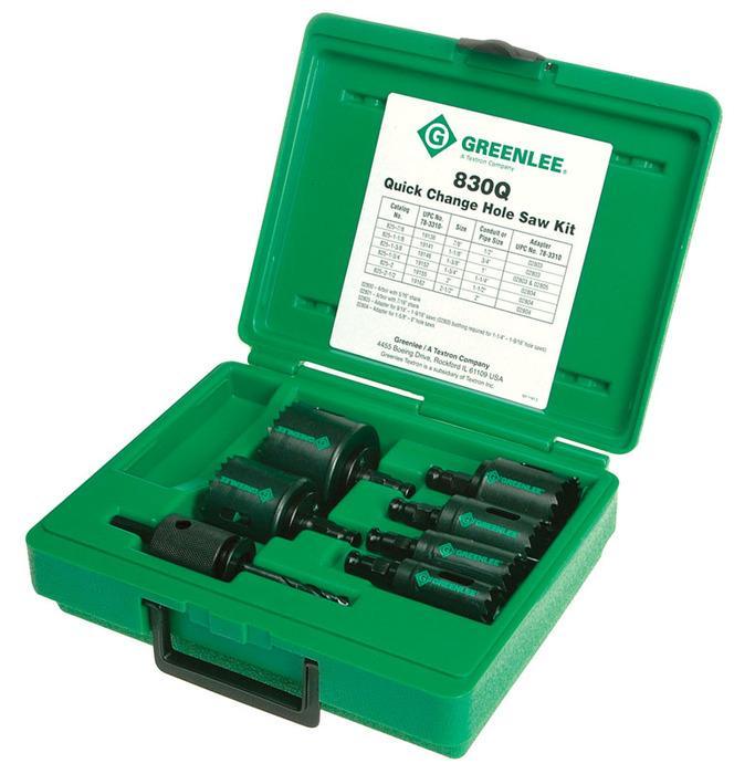 HOLESAW KIT (830Q) - 830Q