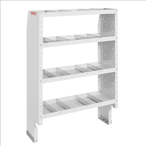 Heavy Duty Adjustable 4 Shelf Unit, 36 in x 60 in x 16 in - 2725868
