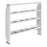 Adjustable 4 Shelf Unit, 60 in x 60 in x 13-1/2 in - 2730617