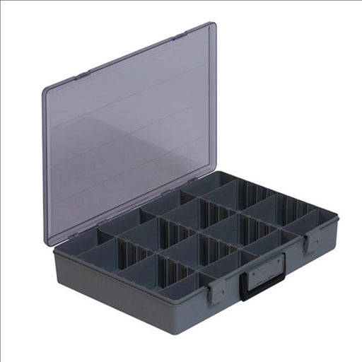 Parts Box, Adj Compartments 18 in x 13 in x 3 in - 2940812