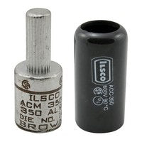 Alum Pin Connector - Centered Pin 3/0 - ACM-3/0