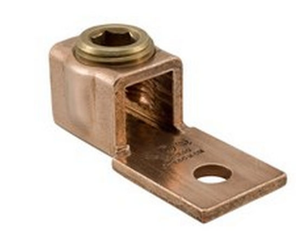 CU Mech Lug  1 Cond, 1 hole mount - SLS-225