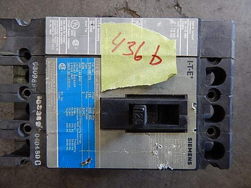 3P 125A 600V Circuit Breaker - ITE - (ED63B125)