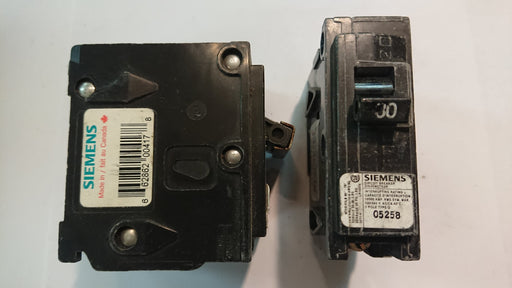 1P 30A 120V Circuit Breaker - Siemens - (EQP 130)
