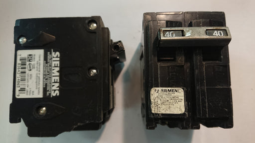 2P 40A 240V Circuit Breaker - Siemens - (EQP 240)