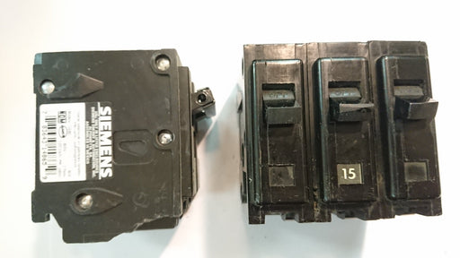 3P 15A 240V Circuit Breaker - Siemens - (EQP 315)
