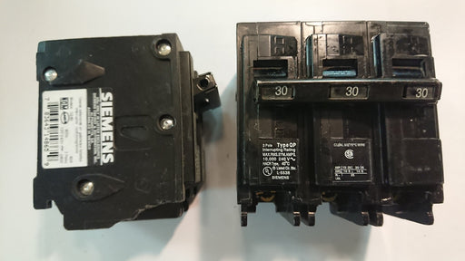 3P 30A 240V Circuit Breaker - Siemens - (EQP 330)