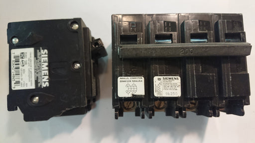 4P 200A 240V Circuit Breaker - Siemens - (EQP 4200)
