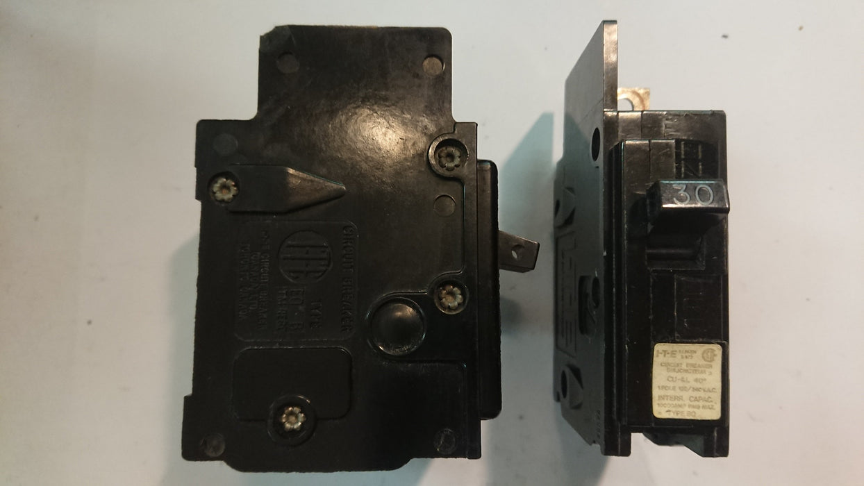 1P 30A 120V Circuit Breaker - Siemens - (EQB 130)