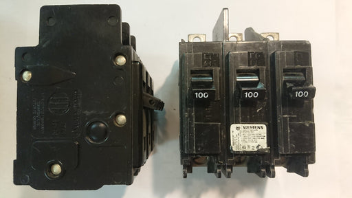 3P 100A 240V Circuit Breaker - Siemens - (EQB 3100)