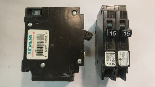 2P 15A 240V Circuit Breaker - Siemens - (QT 215)