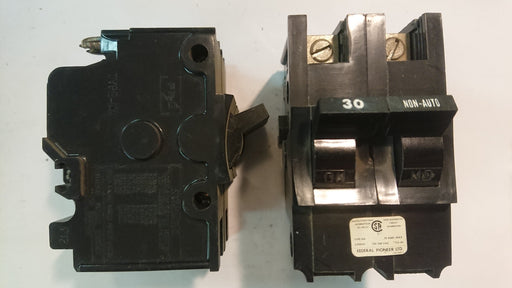 2P 30A 240V Circuit Breaker - Federal - (NA 230)