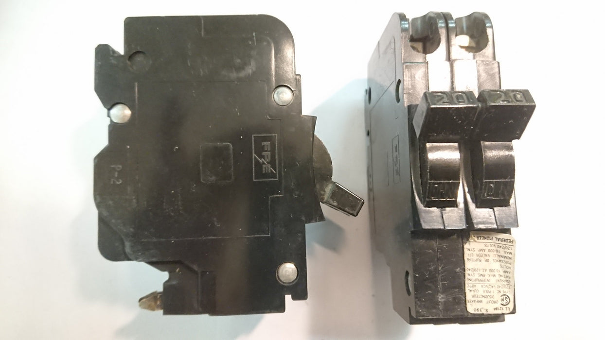 2P 20A 240V Circuit Breaker - Federal - (NC 220)