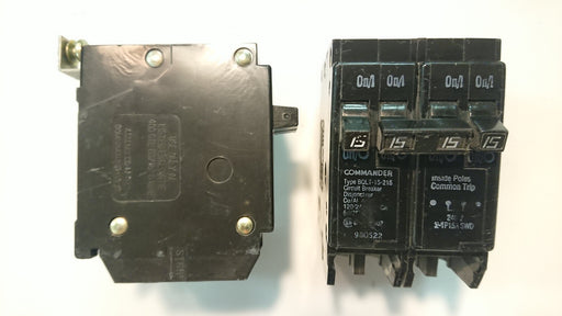 15 - 215 - 15 240V Circuit Breaker - Sylvania/Commander - (BQLT - 15 -215)