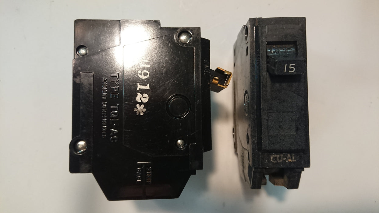 15A 1-Pole 120V Circuit Breaker - GE - (TQL-AC 115)