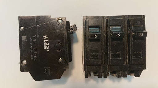 15A 3-Pole 240V Circuit Breaker - GE - (THQL 315)