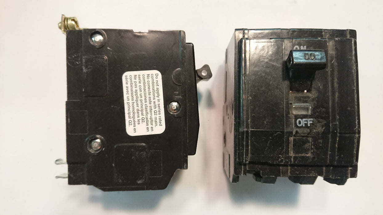 50A 3-Pole Circuit Breaker - Square D - (Q0B 350)