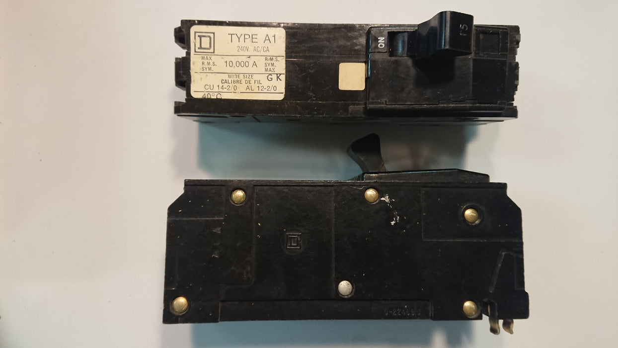 15A 2-Pole Circuit Breaker - Square D - (AI 215)