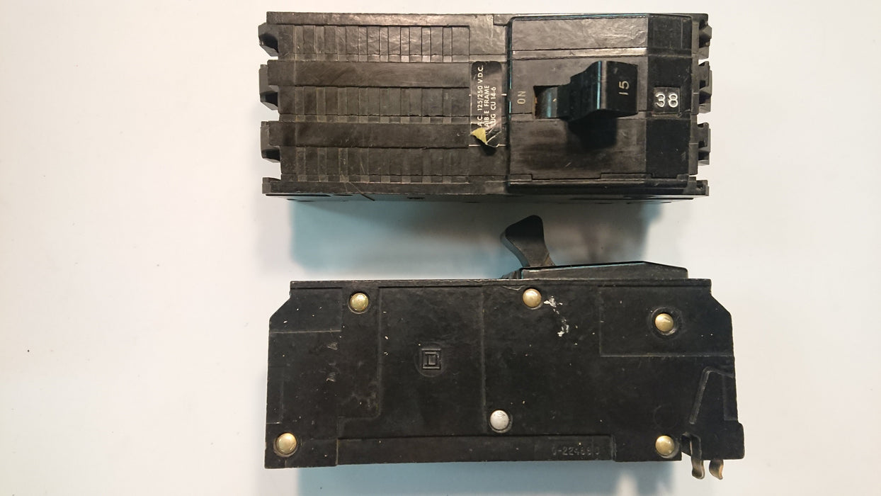 15A 3-Pole Circuit Breaker - Square D - (AI 315)