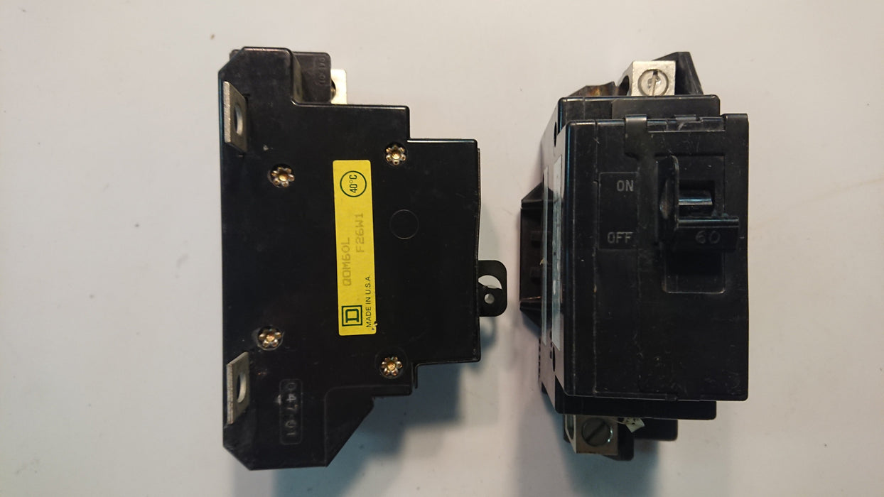 60A 2-Pole Circuit Breaker - Square D - (Q0M 60L)