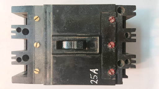 3P 25A 600V Circuit Breaker - Westinghouse - (FA 2190S)