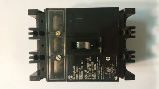 3P 3A 600V Circuit Breaker - Westinghouse - (MCP 0322S)