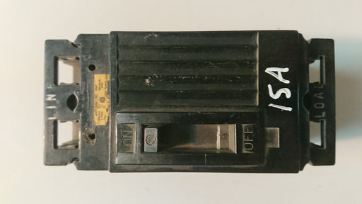 2P 15A 480V Circuit Breaker - GE - (TEF 126015)