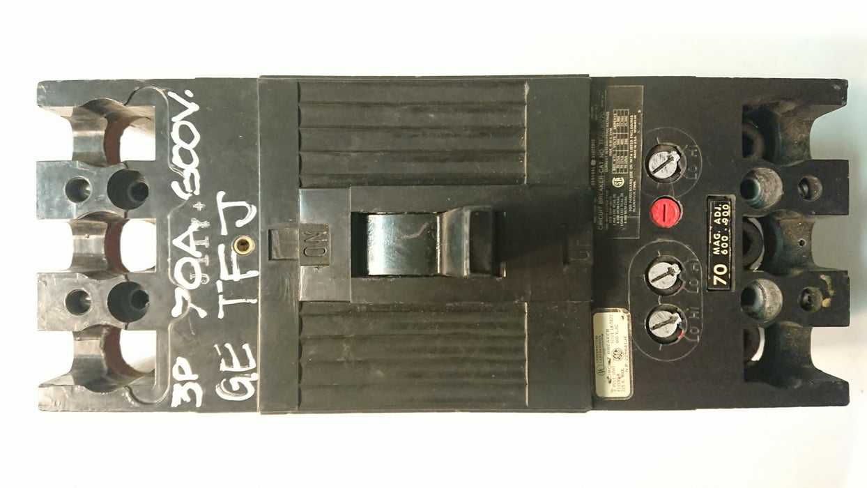 3P 70A 600V Circuit Breaker - GE - (ATB 36020)