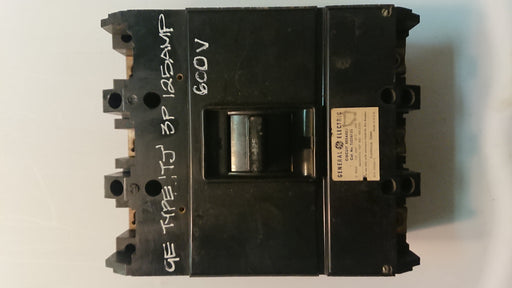 3P 125A 600V Circuit Breaker - GE - (TJ 236125)