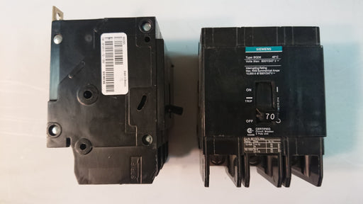 3P 70A 600/347V Circuit Breaker - Siemens - (BQ D6 370)