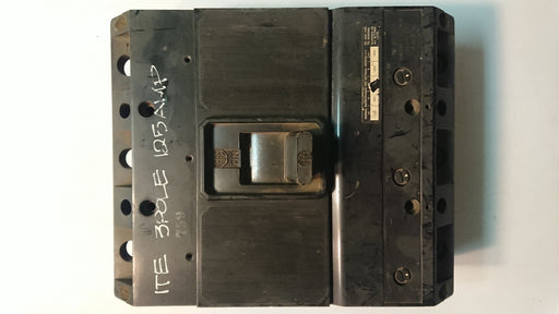 3P 125A 600V Circuit Breaker - ITE - (ET-5913)