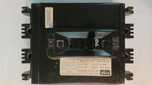 3P 70A 600V Circuit Breaker - FPE - (NEG 631070)