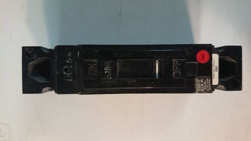 1P 15A 120V Circuit Breaker - FPE - (TEB 113015)