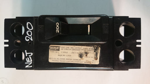 2P 200A 240V Circuit Breaker - FPE - (NEJ 223200)