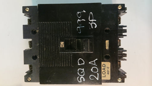 3P 20A 600V Circuit Breaker - Square D - (999320)