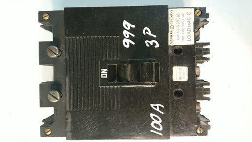 3P 100A 600V Circuit Breaker - Square D - (999316)