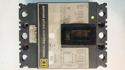 3P 30A 600V Circuit Breaker - Square D - (FAL 36030)