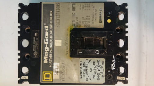 3P 50A 600V Circuit Breaker - Square D - (FAL 3605016M)