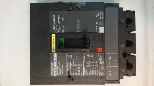 3P 60A 600V Circuit Breaker - Square D - (JGA 36200)