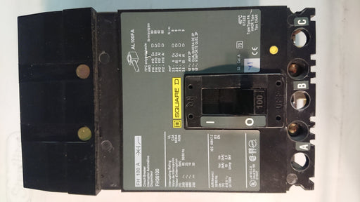 3P 100A 600V Circuit Breaker - Square D - (FH36100)