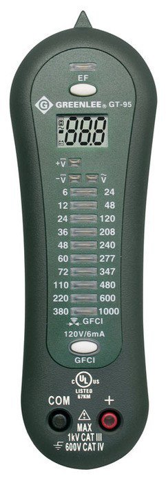 TESTER, VOLTAGE-LCD GFCI (GT-95) - GT-95