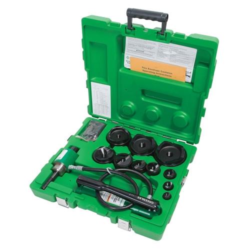 KNOCK OUT SET RENTAL, HYDRAULIC, UP TO 4 INCH - (GREENLEE 7310SB)